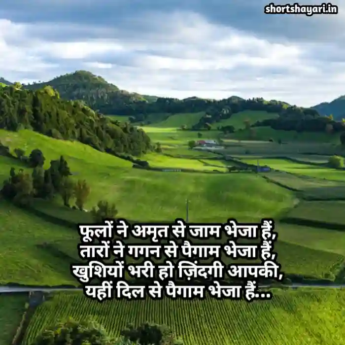 good morning shayari in hindi